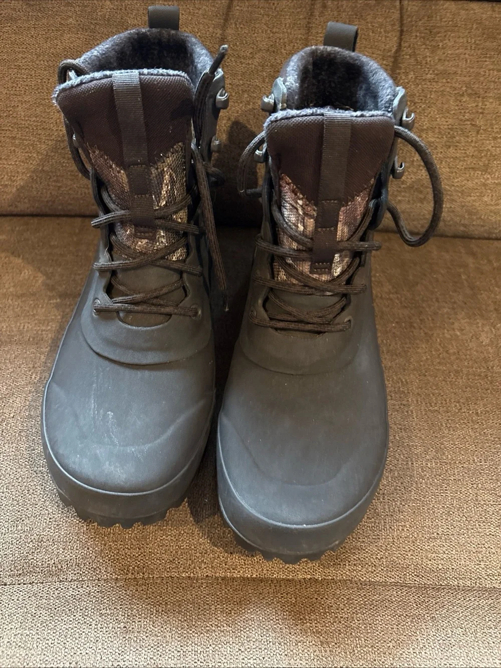 Bogs Mens Arcata Urban Mid Winter Boot Chocolate Camo Men's Size 9